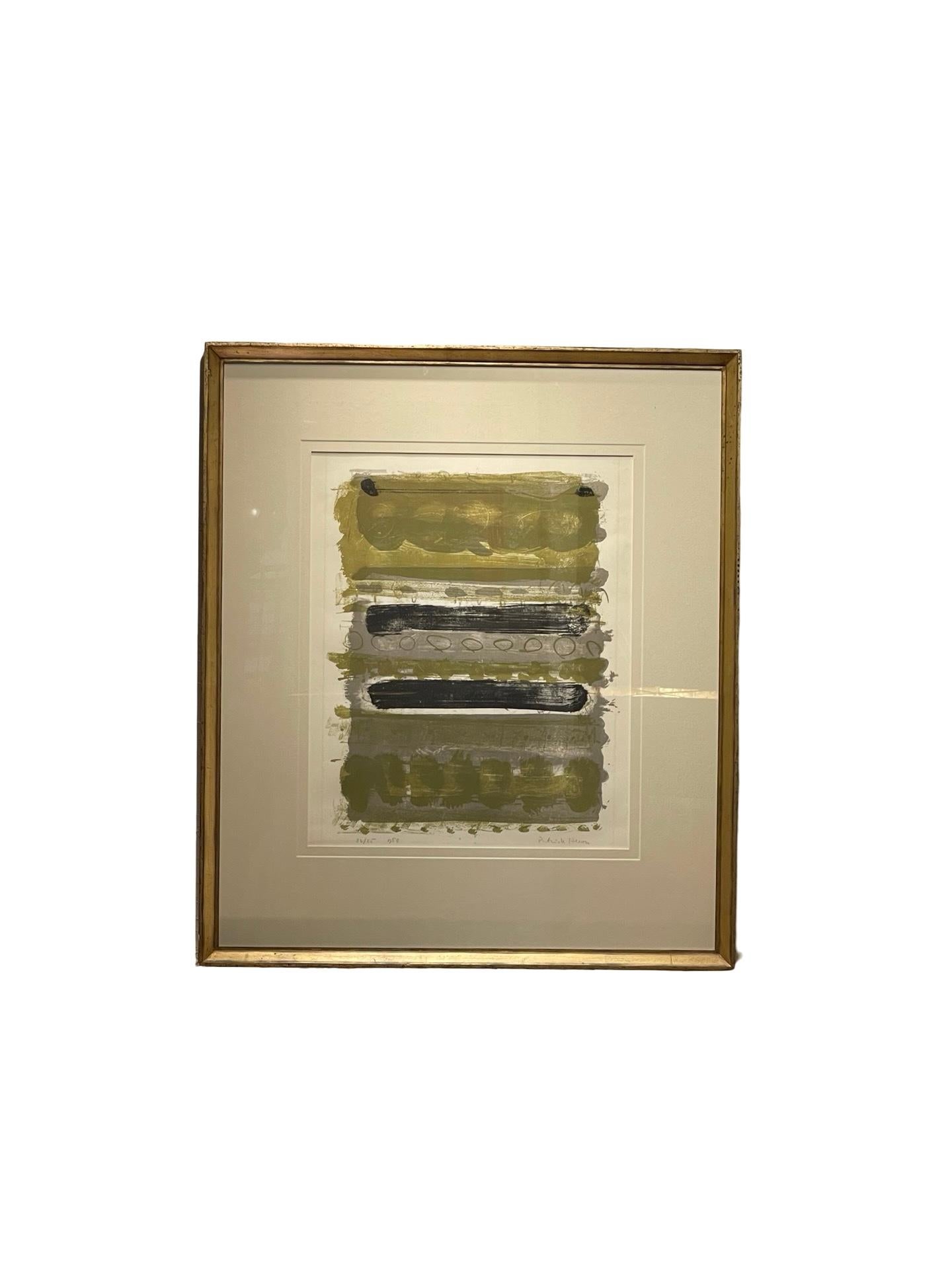 Die grafisch-abstrakten Gemälde von Patrick Heron zeichnen sich durch ihre lebendige Farbigkeit aus. Heron wurde 1959 mit dem Großen Preis der John Moores Painting Prize-Ausstellung in Liverpool ausgezeichnet und erhielt 1965 eine Silbermedaille auf