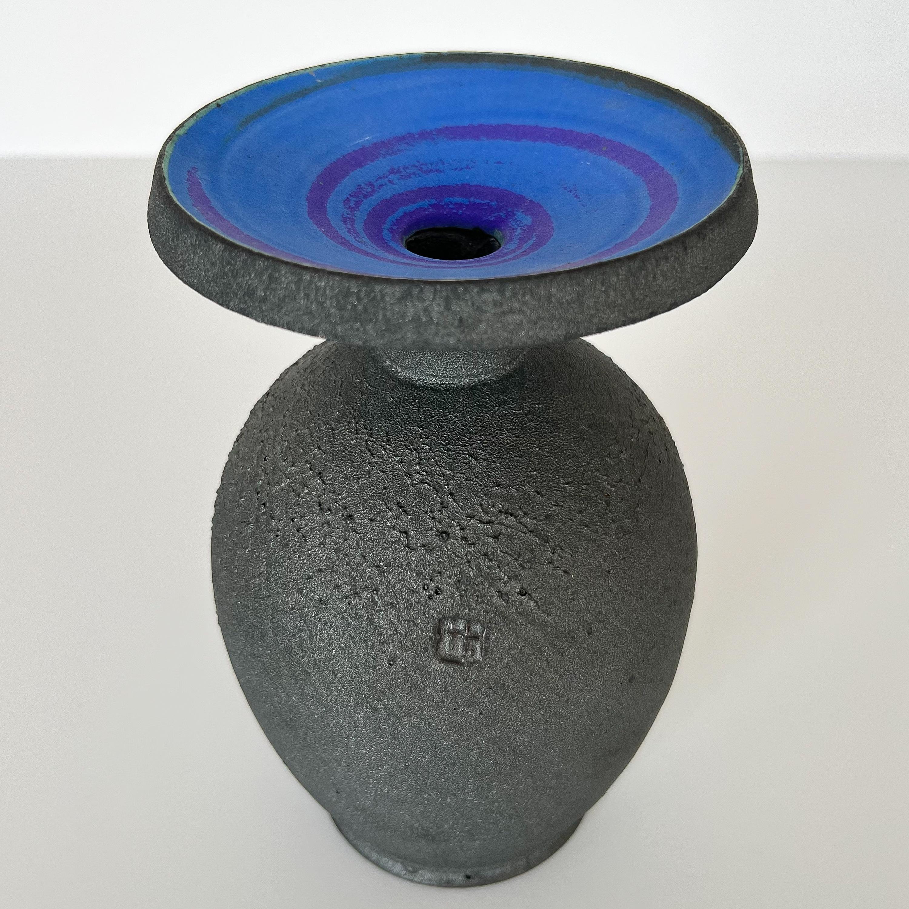 Patrick Horsley Glazed Stoneware Pottery Vase 4