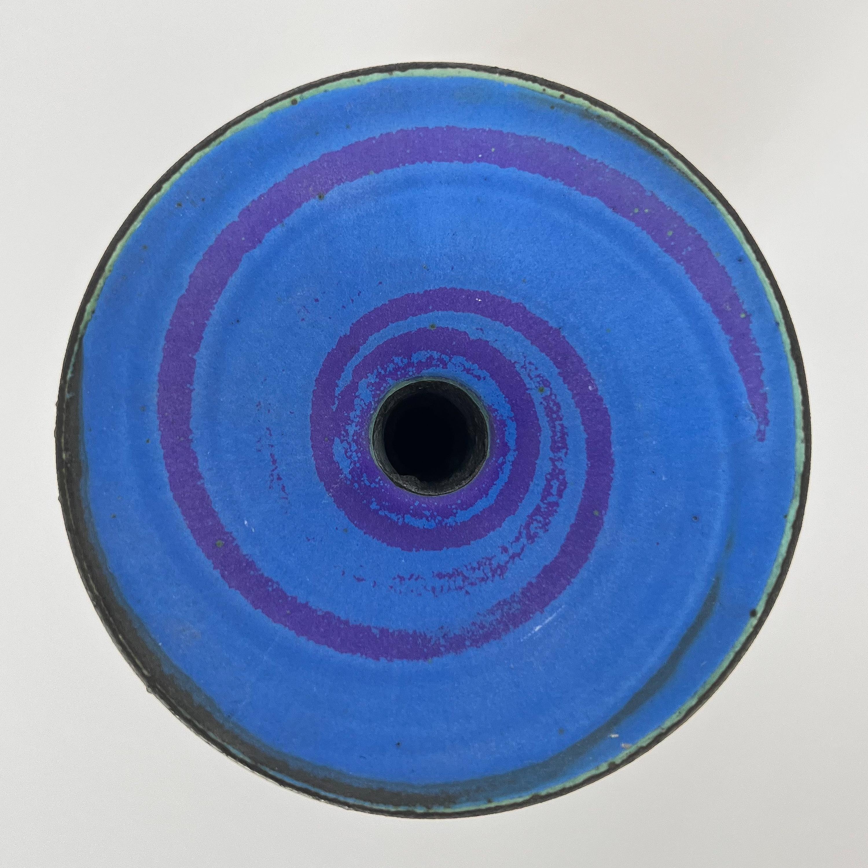 American Patrick Horsley Glazed Stoneware Pottery Vase