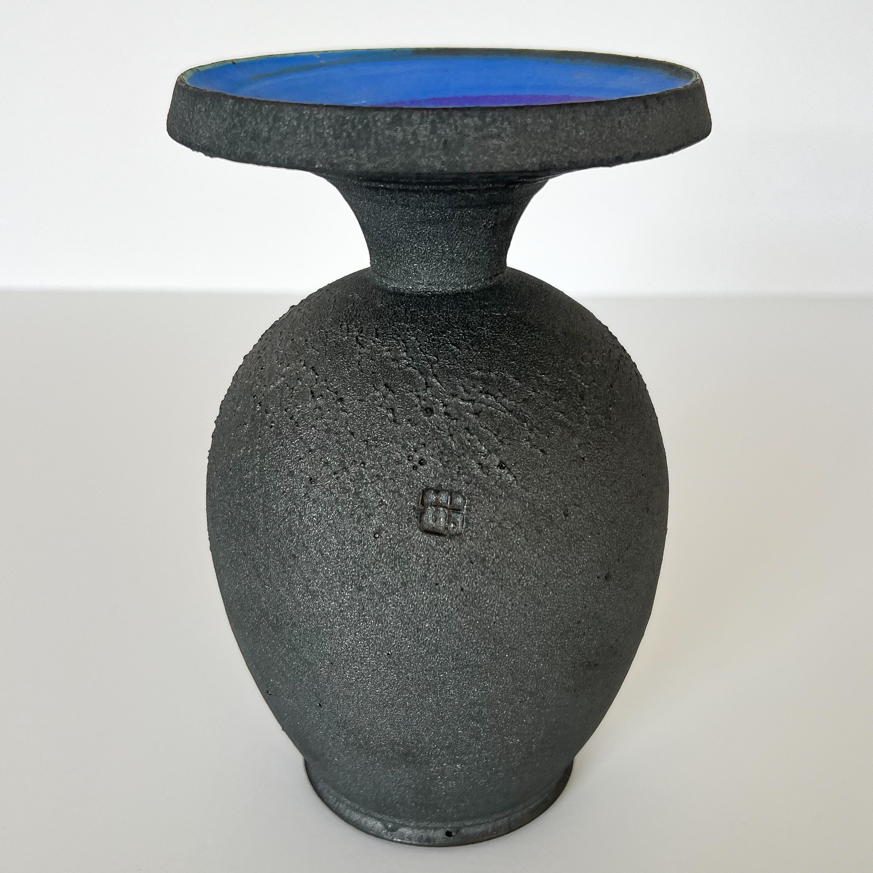 Patrick Horsley Glazed Stoneware Pottery Vase 1