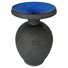 Patrick Horsley Glazed Stoneware Pottery Vase