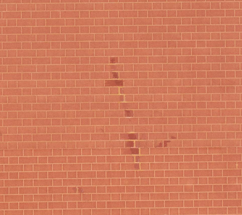Patrick Hughes (British, b.1939)
 House Bricks
Collage and oil on board
Inscribed with title and dated ‘1966’ (on the reverse)
24 x 24 in. (61 x 61 cm.)

Patrick Hughes is a British artist known as the creator of reverspective , an optical illusion
