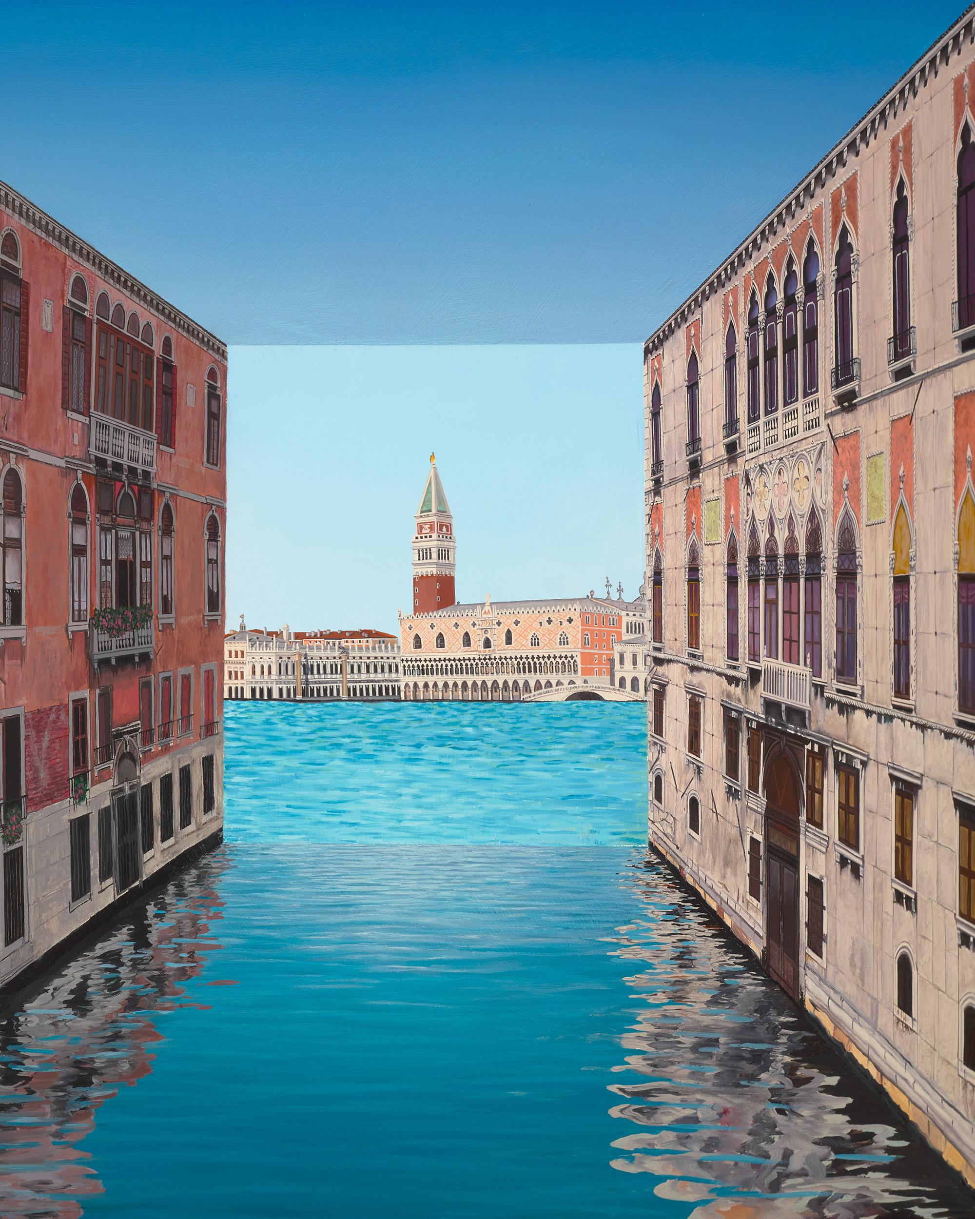 Acqua Alta again de Patrick Hughes 6
