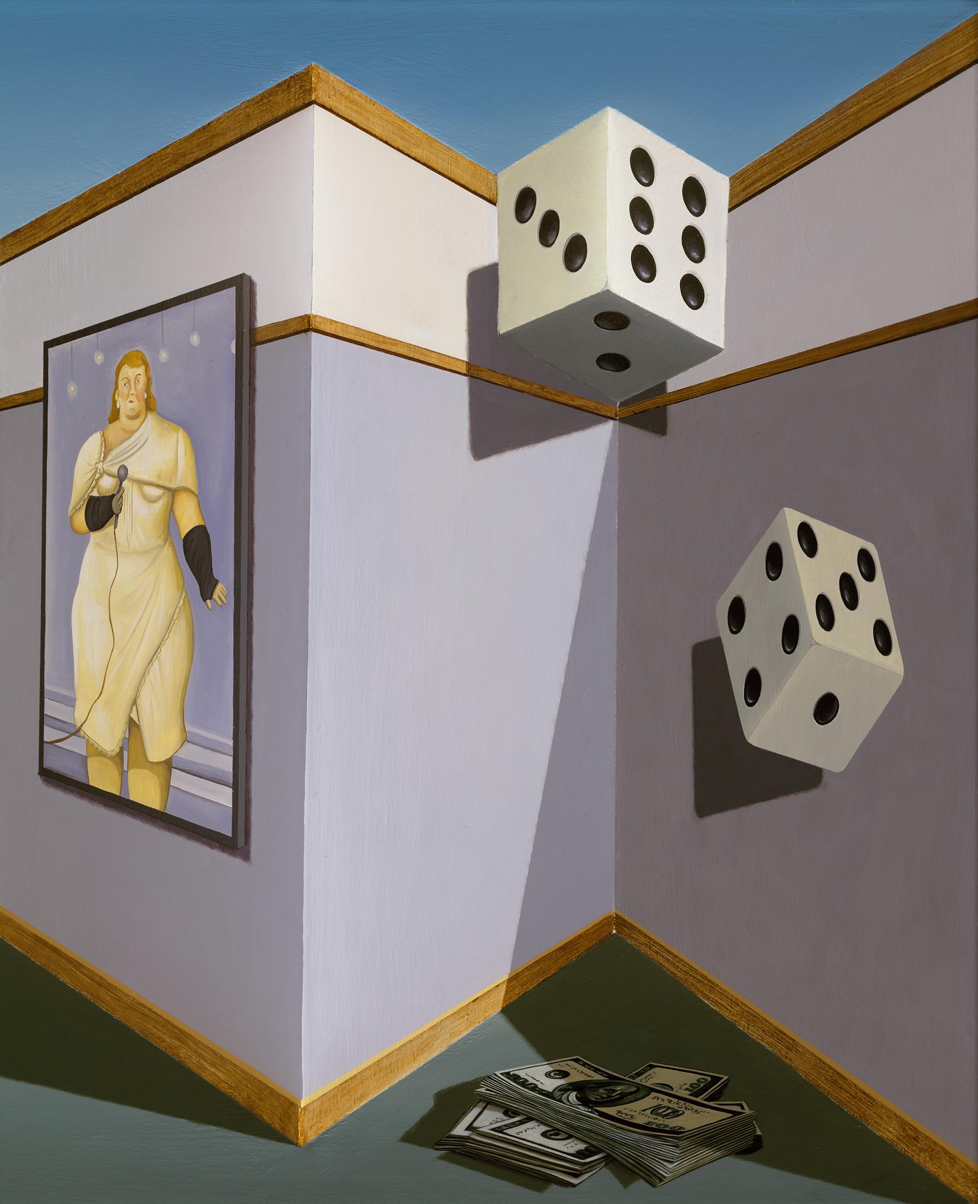 Dice And Dollars By Patrick Hughes 1