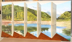 Peinture « Pleasure Island » en 3D de Patrick Hughes