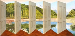 Falteninsel, 3-D-Gemälde von Patrick Hughes