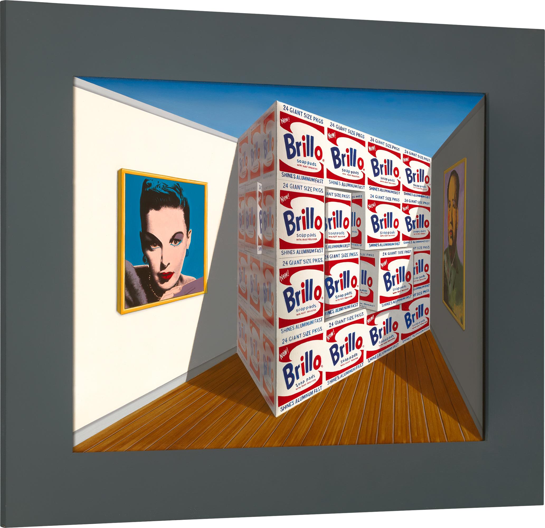 Warholed by Patrick Hughes For Sale 2