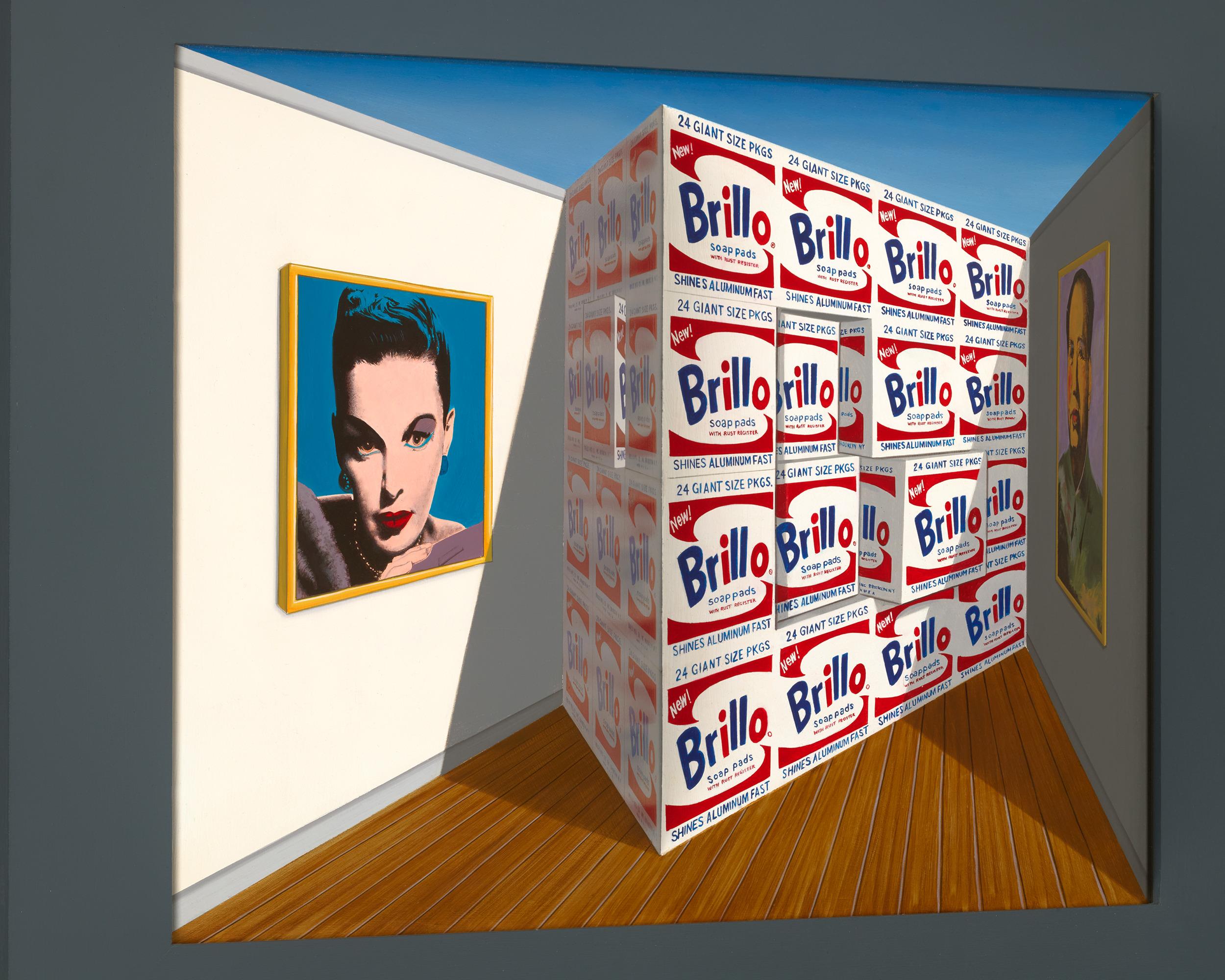 Warholed by Patrick Hughes For Sale 3