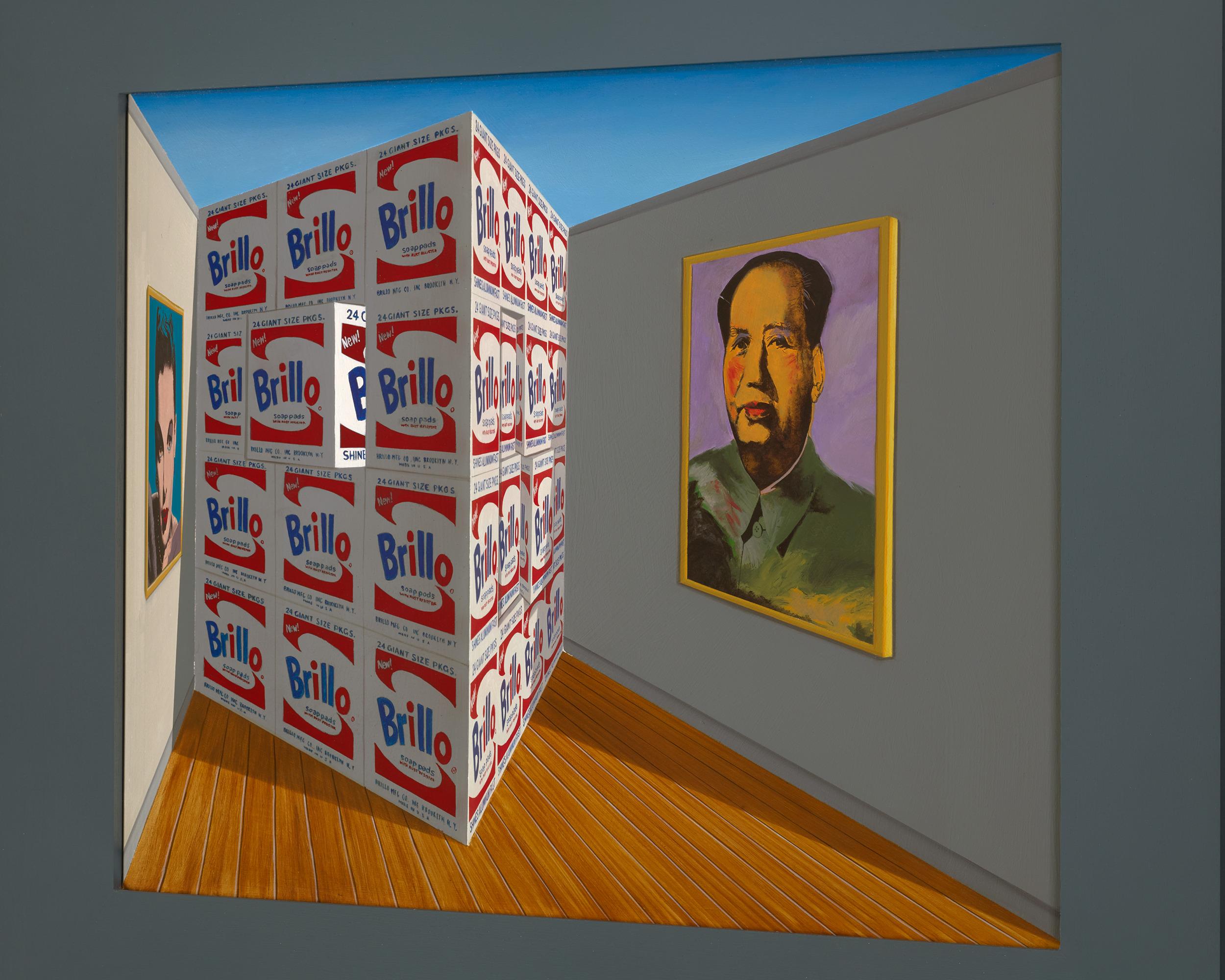 Warholed by Patrick Hughes For Sale 4