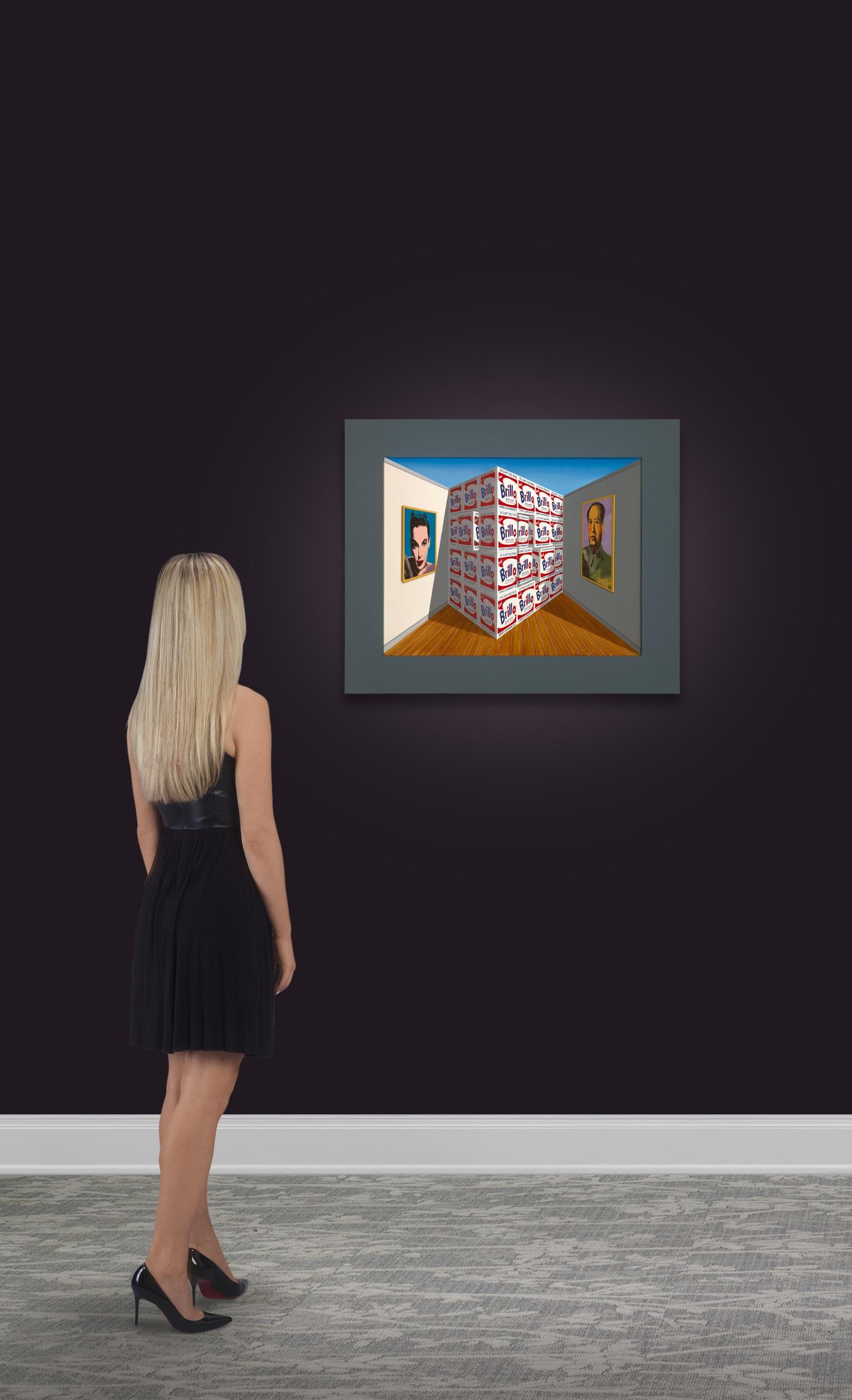 Warholed by Patrick Hughes For Sale 6