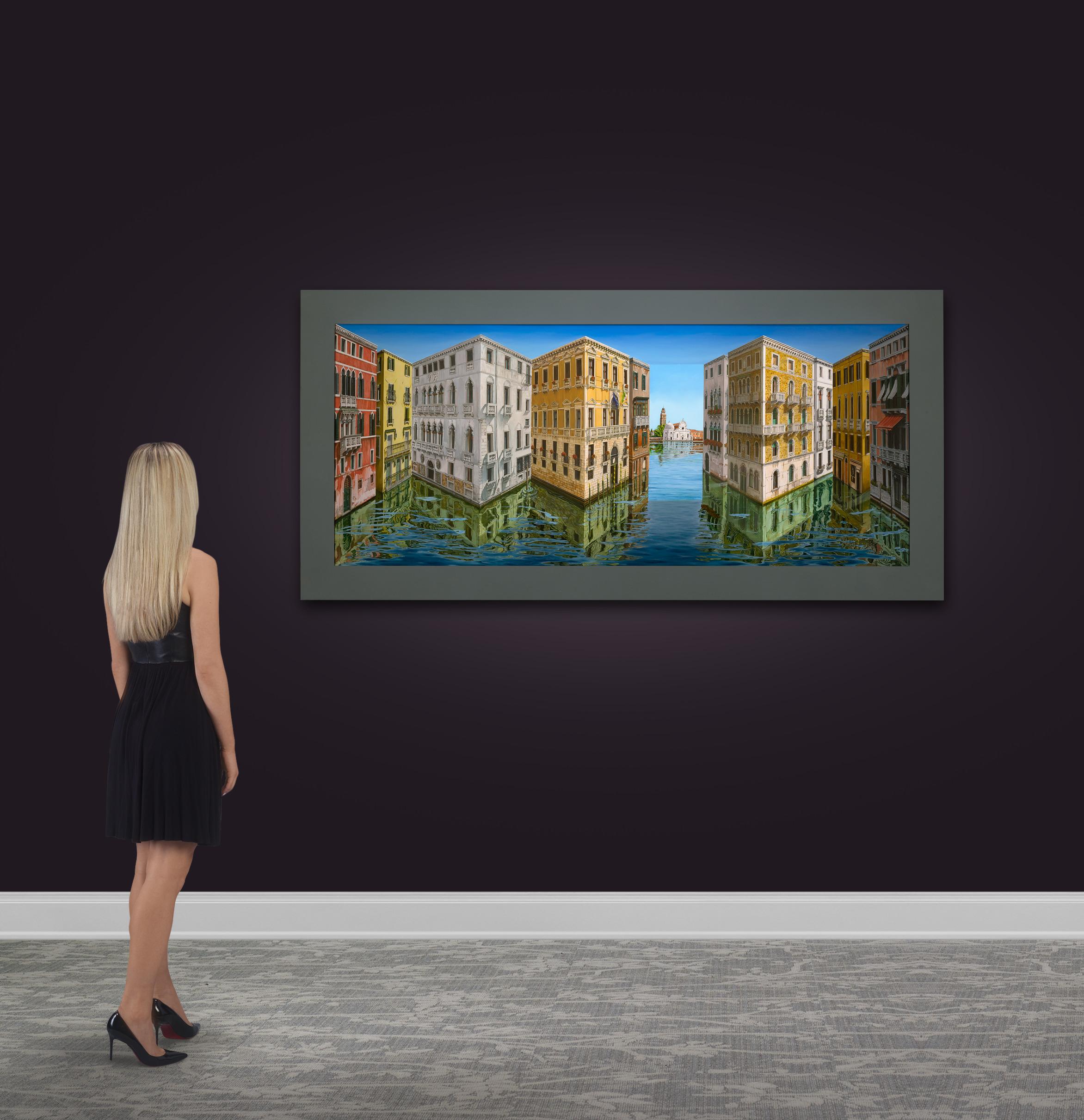 Writ on Water von Patrick Hughes im Angebot 5