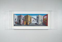 Patrick Hughes - Banksy, contemporary, graffiti, op art, optical, reverspective