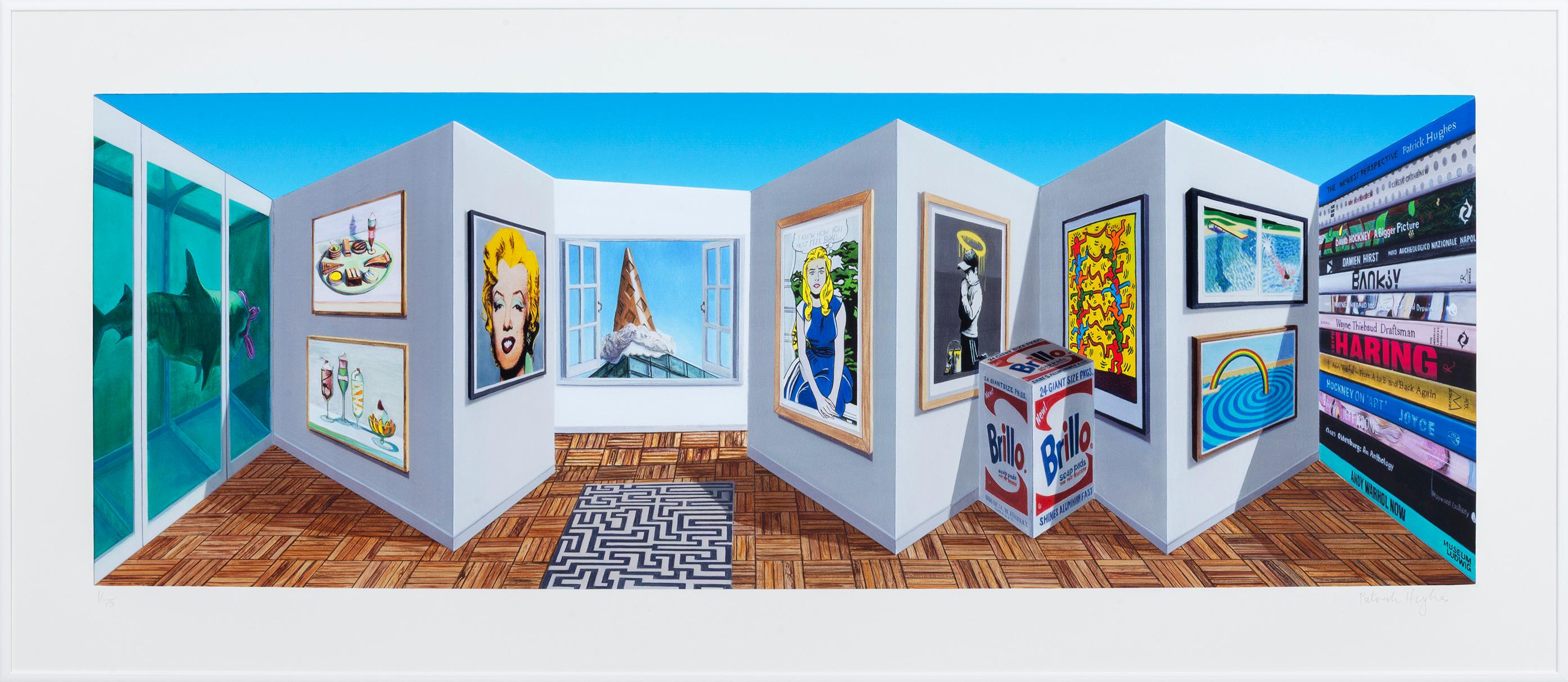 Patrick Hughes Interior Print - Popsicle