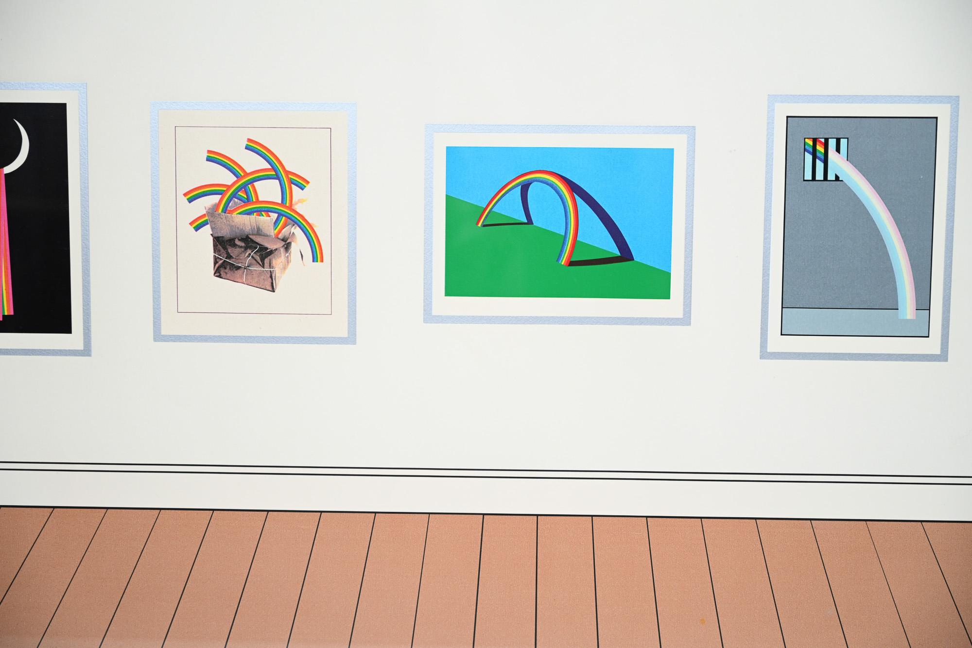 Patrick Hughes Siebdruck 