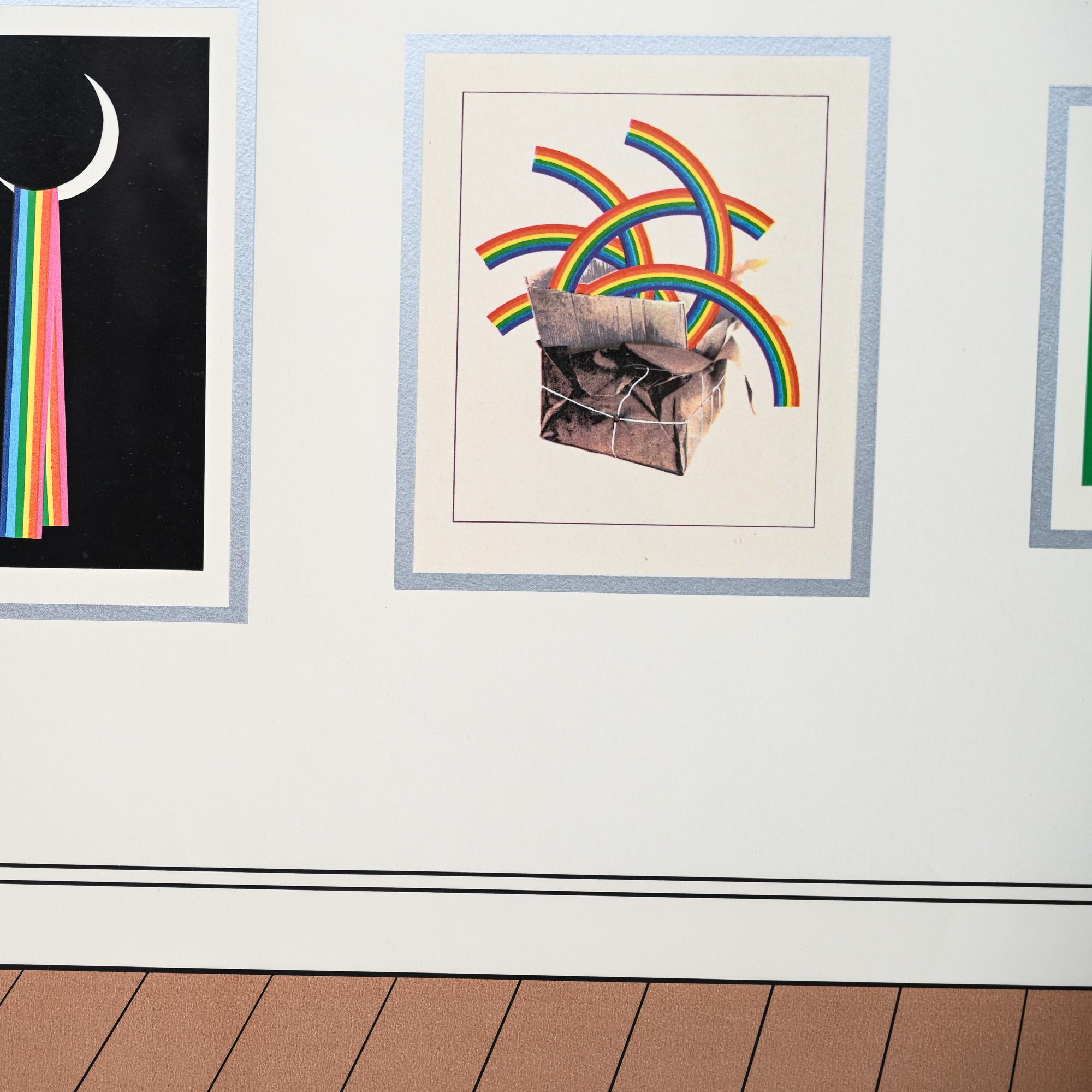 Patrick Hughes Siebdruck 