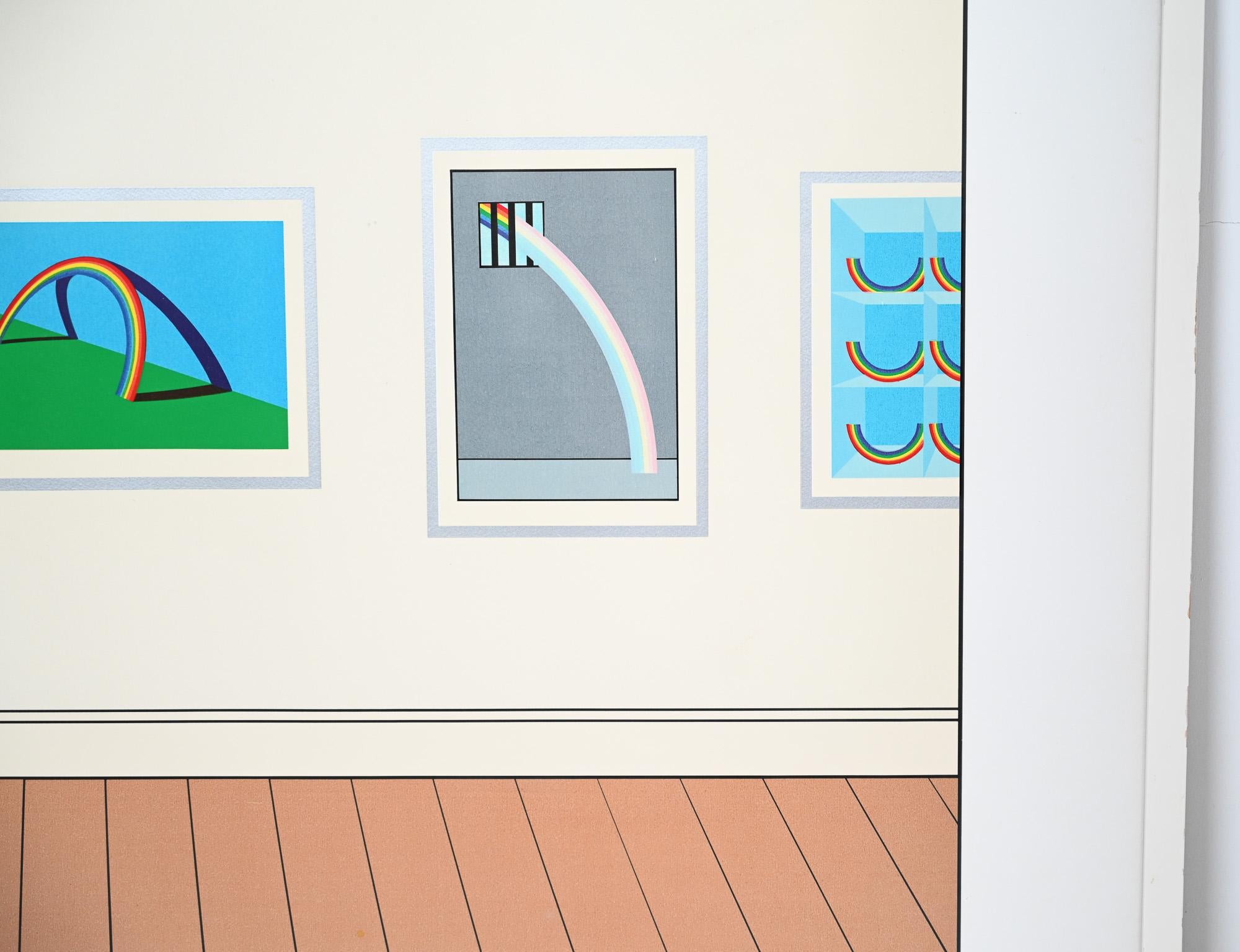 Patrick Hughes Siebdruck 