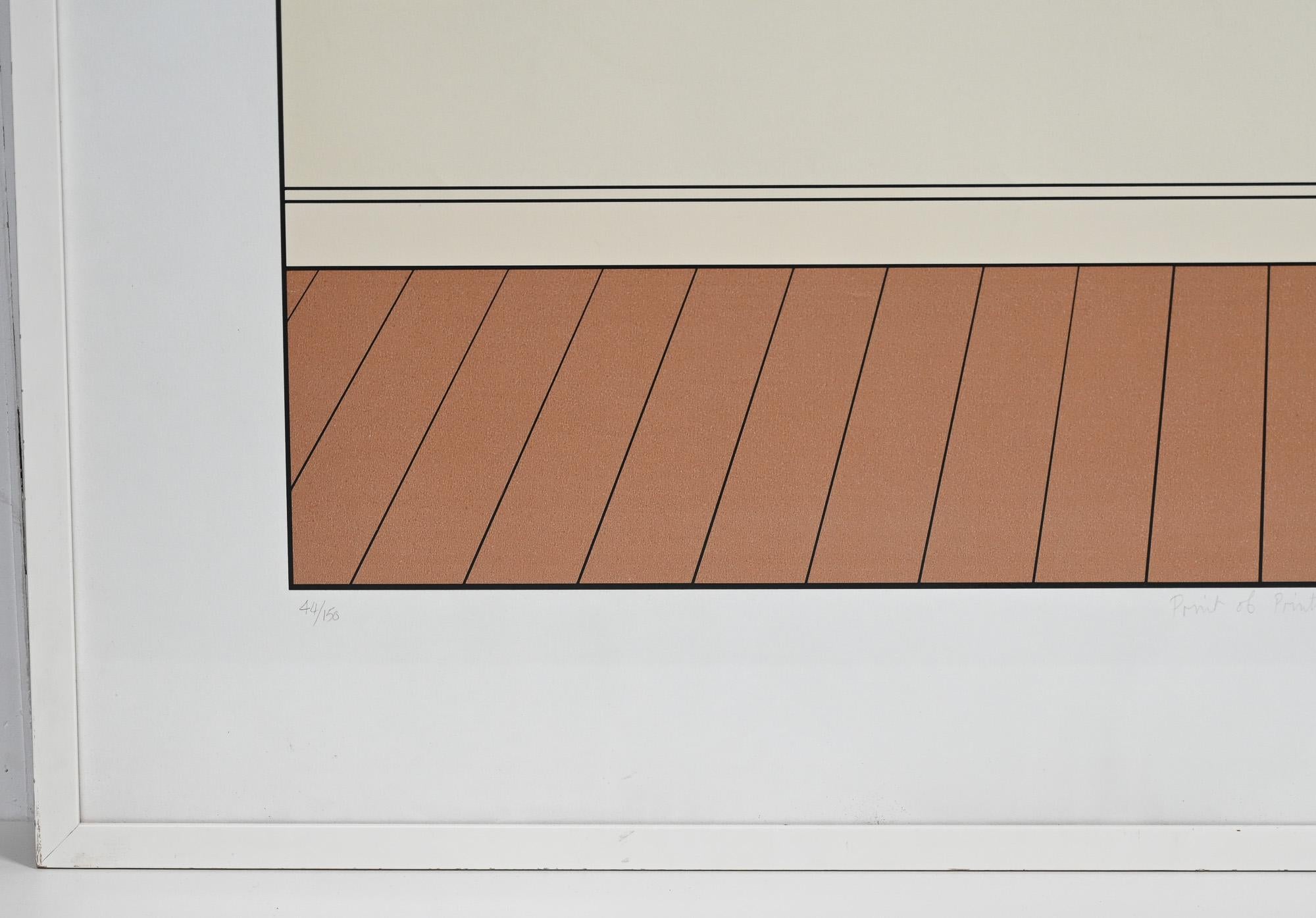 Patrick Hughes Siebdruck 