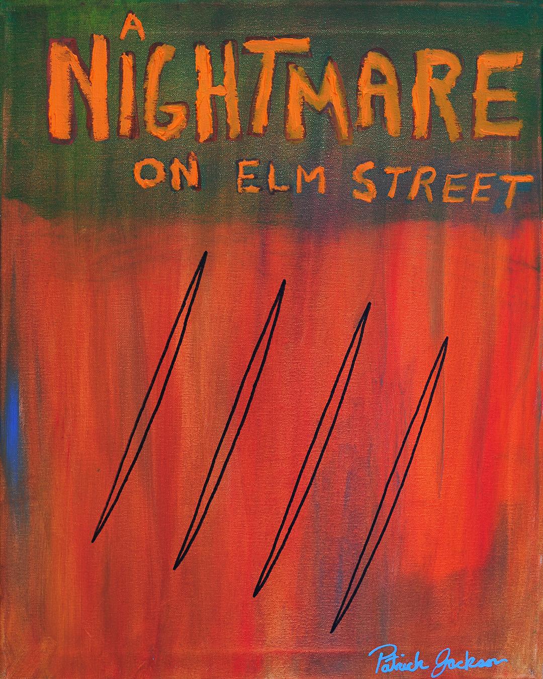 Patrick Jackson Figurative Painting - A Nightmare on Elm Street