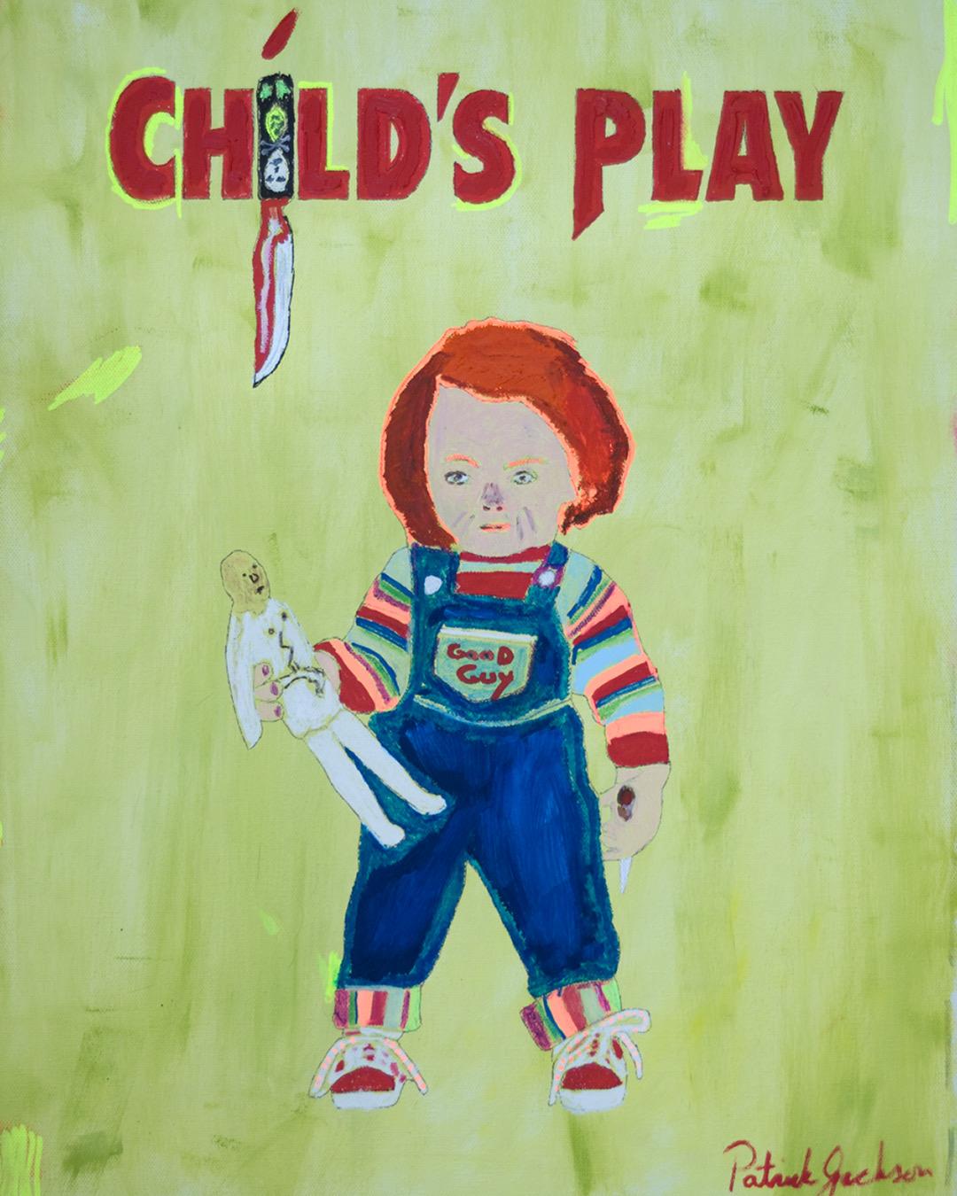 Patrick Jackson Figurative Painting - Childs Play