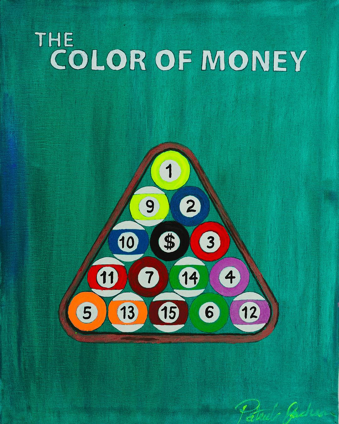Patrick Jackson Figurative Painting - The Color of Money