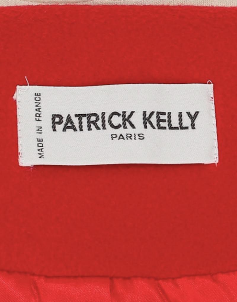 Patrick Kelly 1980s Jacket with Gold Buttons In Excellent Condition For Sale In New York, NY