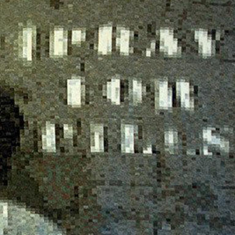 Pray for Pills, from the series 8 Bits or Less - Contemporary Mixed Media Art by Patrick Lichty