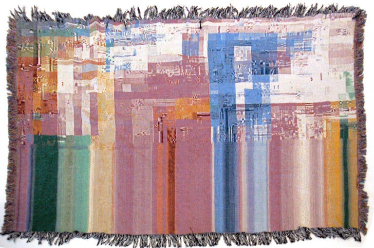 Glitch Tapestry 1 - Art by Patrick Lichty