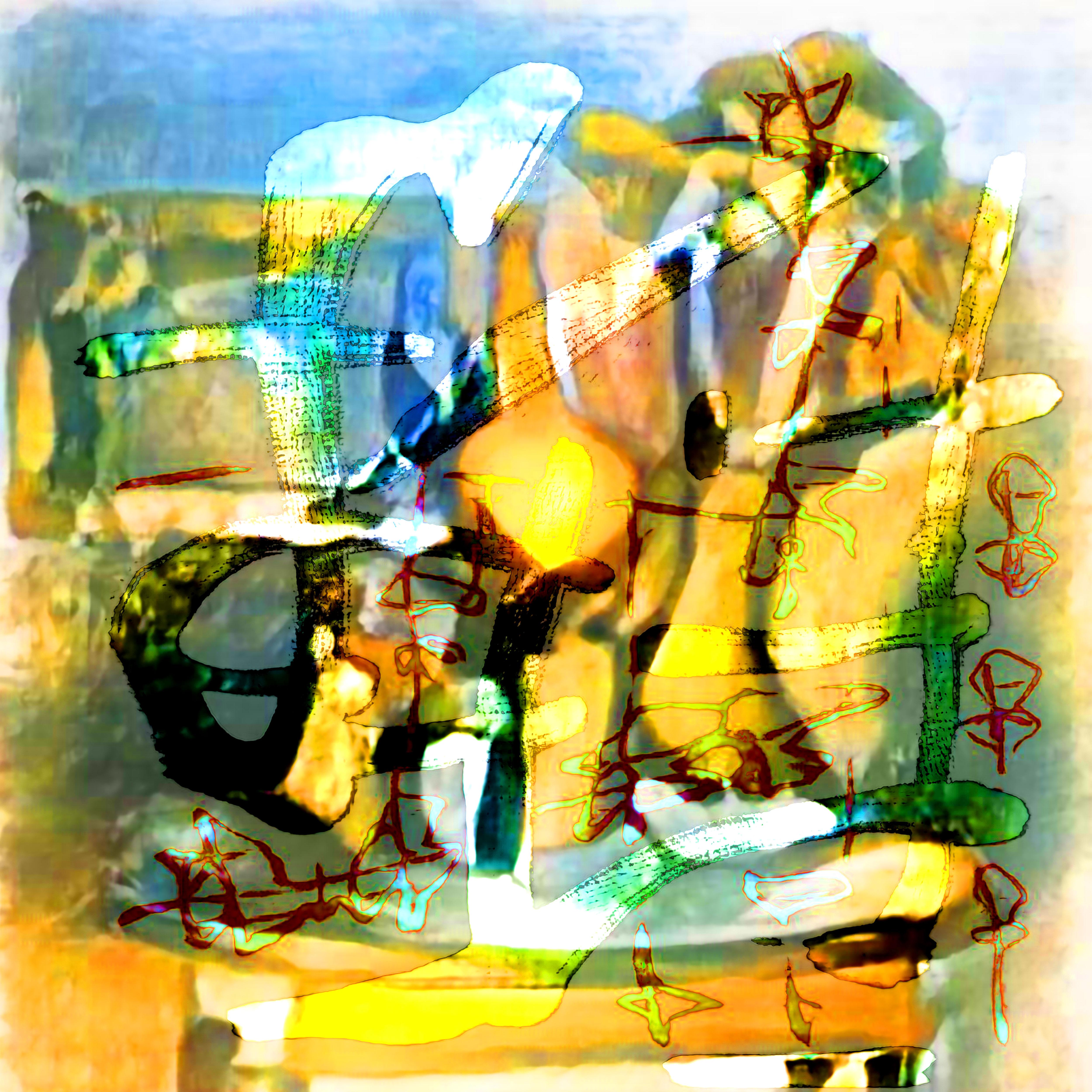 Patrick Lichty Still-Life Print - Techspressionist Still Life 2