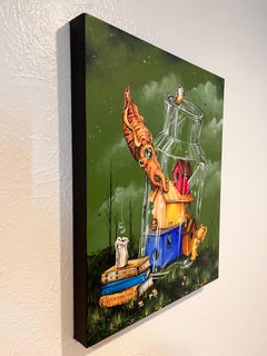 "Precognitive Dream" Acrylic Painting
