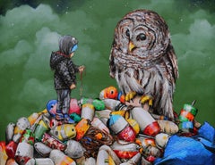 „ „Das Geheimnis““ Acrylgemälde