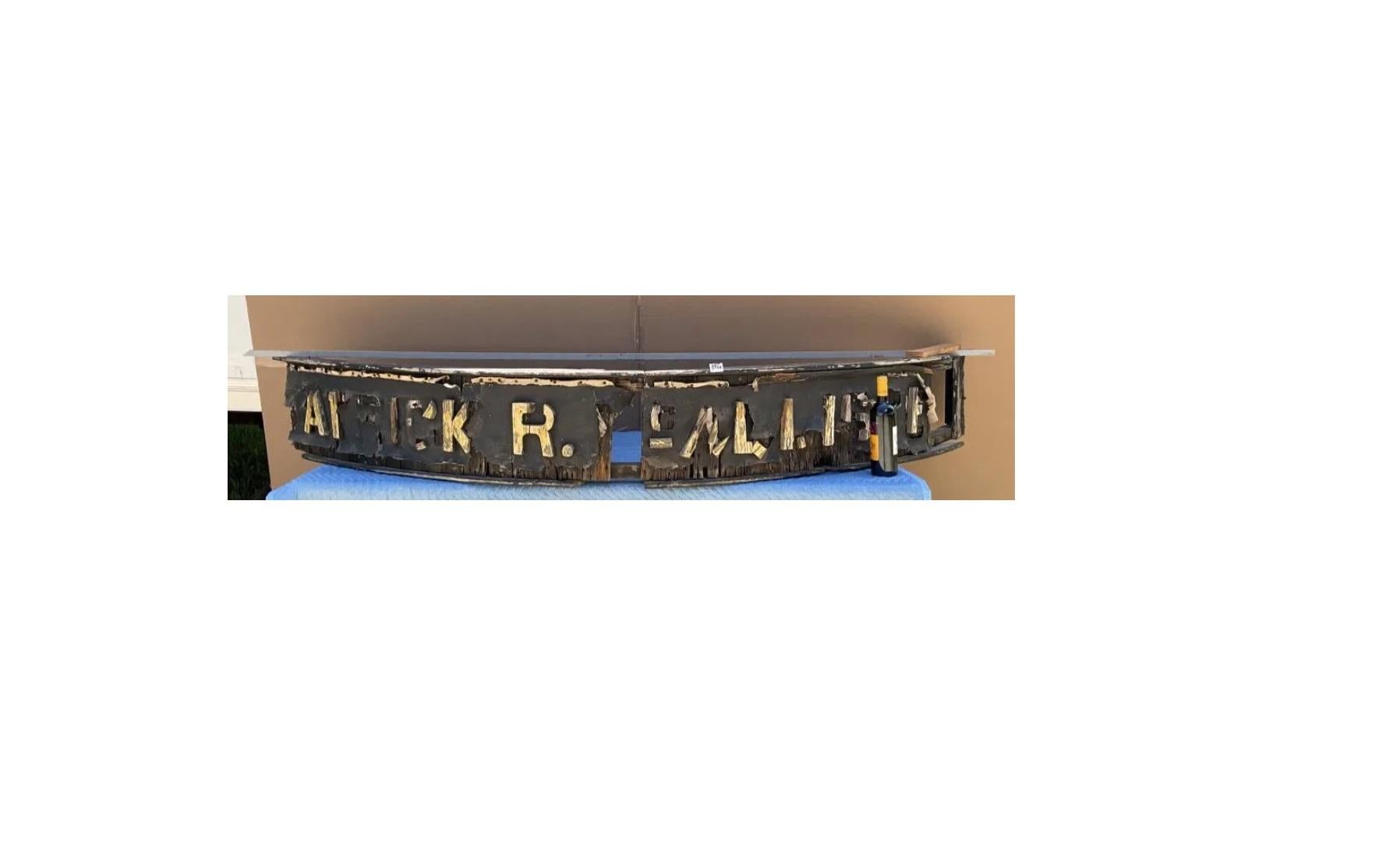 Señal de remolcador Patrick McAllister mediados del siglo XX en venta