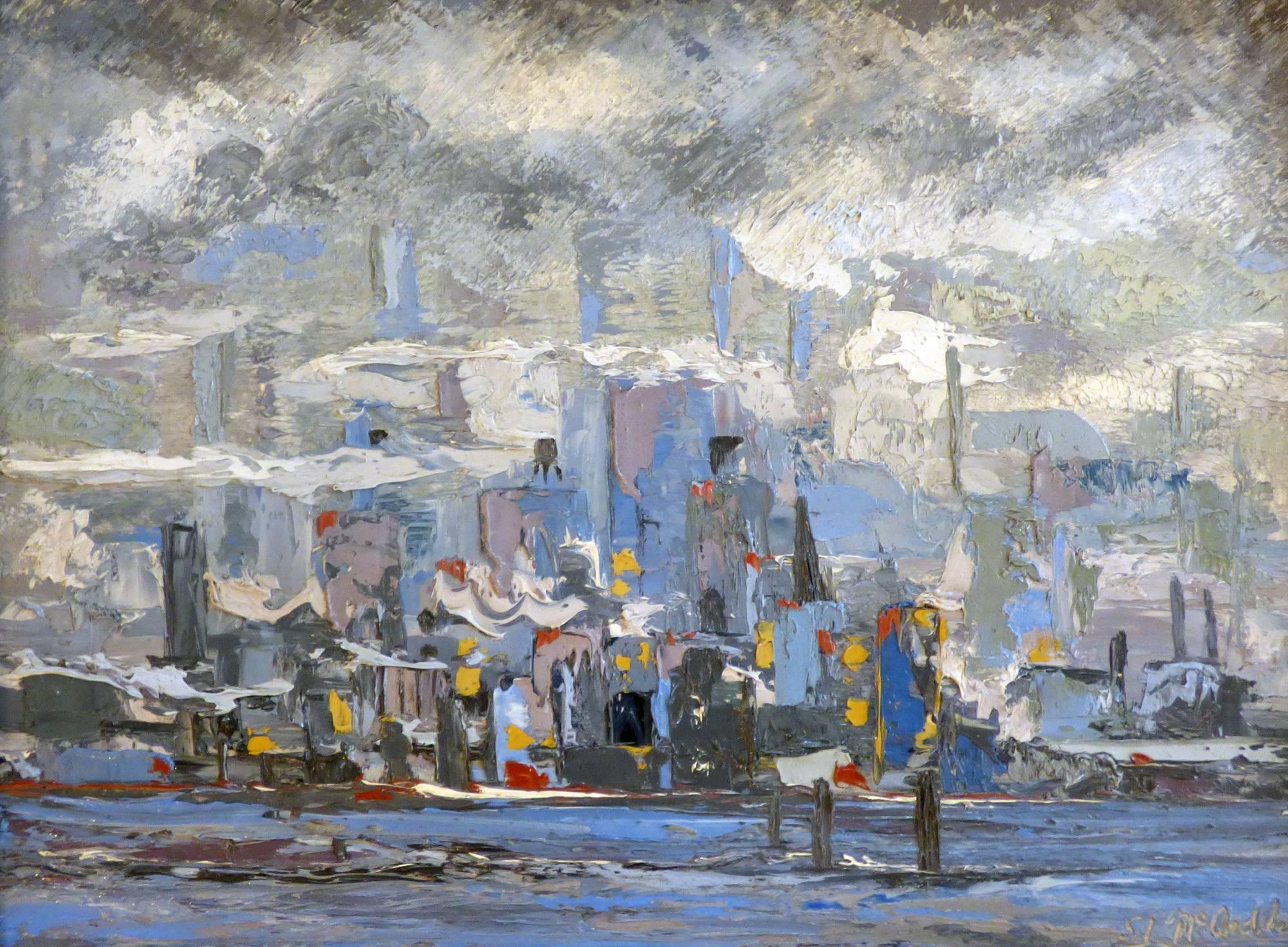 Patrick McArdle Landscape Painting - New York Skyline