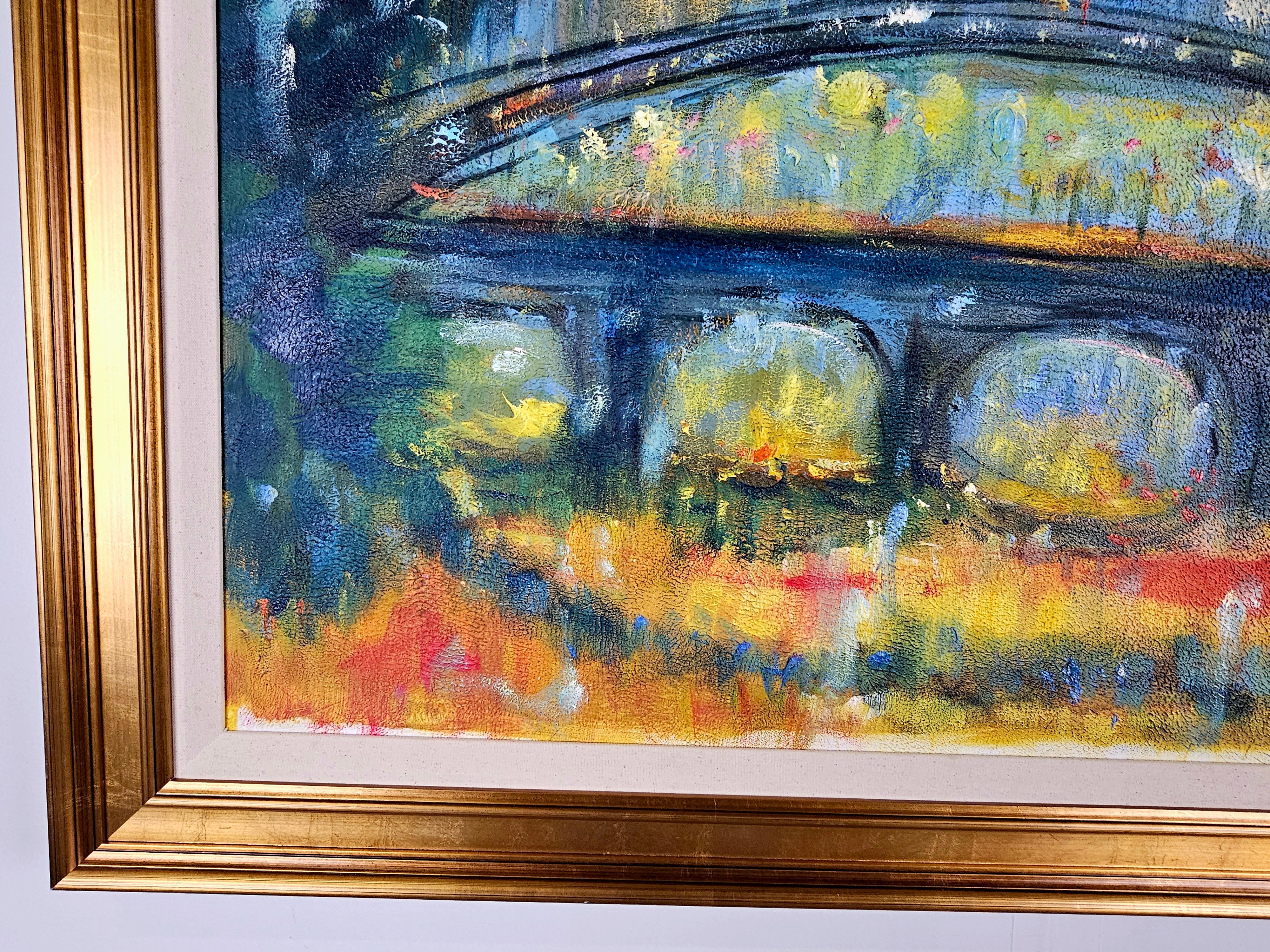 Patrick Murphy Landschaft, Öl auf Leinwand auf Leinwand auf Tafel, signiert und gerahmt im Angebot 11
