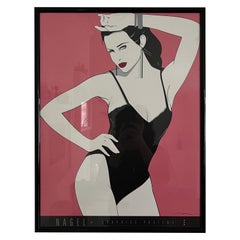 Patrick Nagel 1980 Pop Art Poster, Art Patrick Nagel 1980 Pop Art Poster, Art