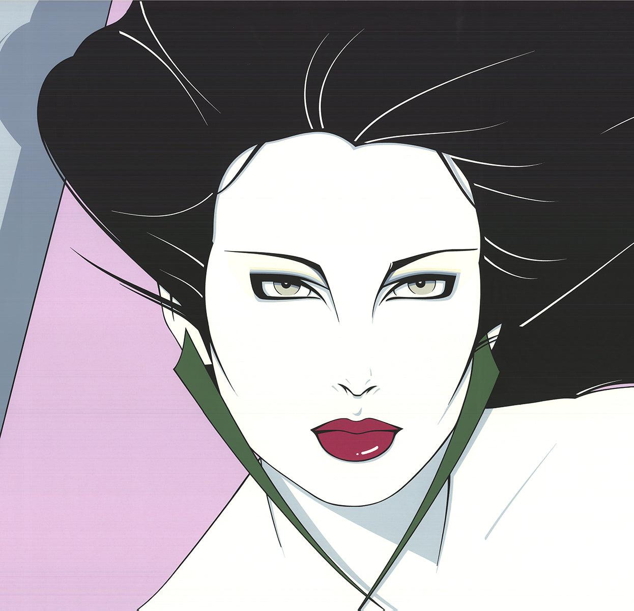 'Commemorative #15' 1986- Serigraph - Contemporary Print by Patrick Nagel