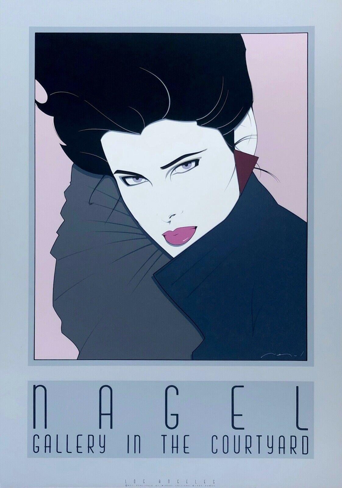 Patrick Nagel Figurative Print - Nagel, Commemorative #7