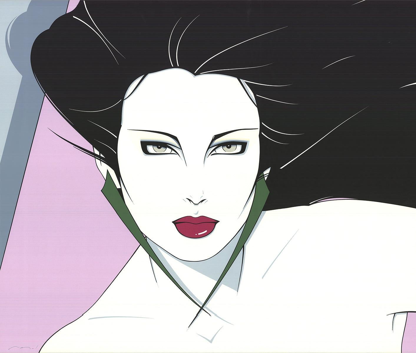 „Commemorative #15“ 1986- Serigrafie – Print von Patrick Nagel