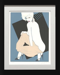 Patrick Nagel 'Playboy Suite: January 1985' 1988- Signed