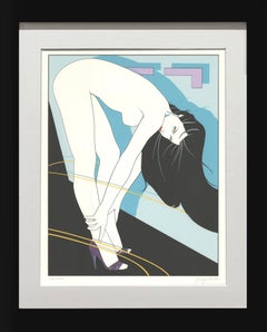 Patrick Nagel 'Playboy Suite: October 1982' 1988- Signed
