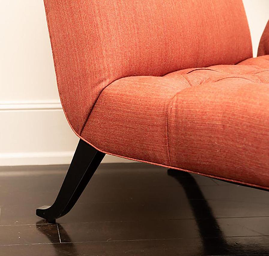 Patrick Naggar Ralph Pucci Neo-Chester Sofá cama Chaise Longues Tapizado en Bueno estado para la venta en Miami, FL