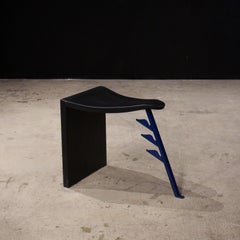 Patrick Naggar Rare Tabouret Stool Circa 1986 France