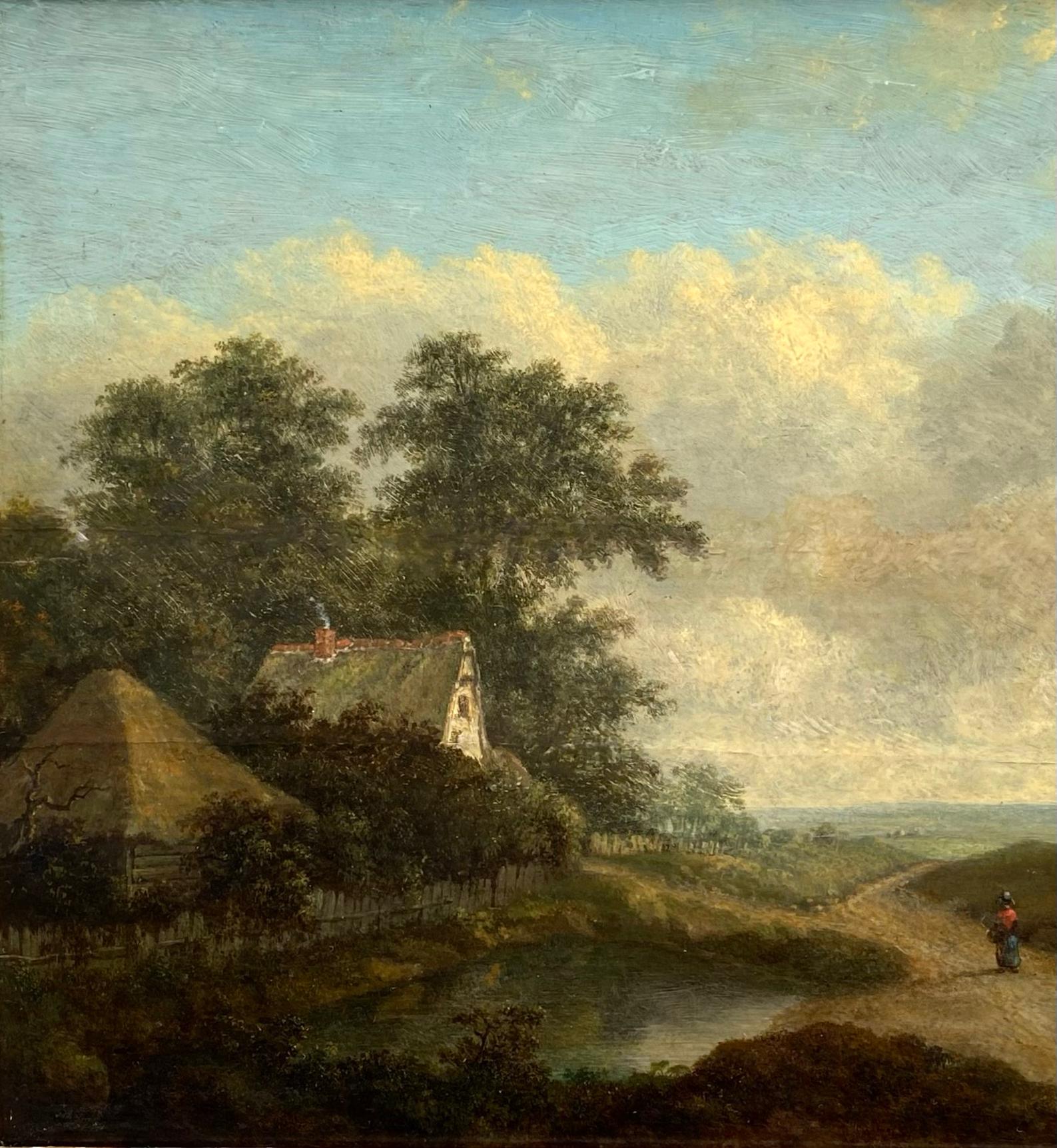 Paesaggio con cottage