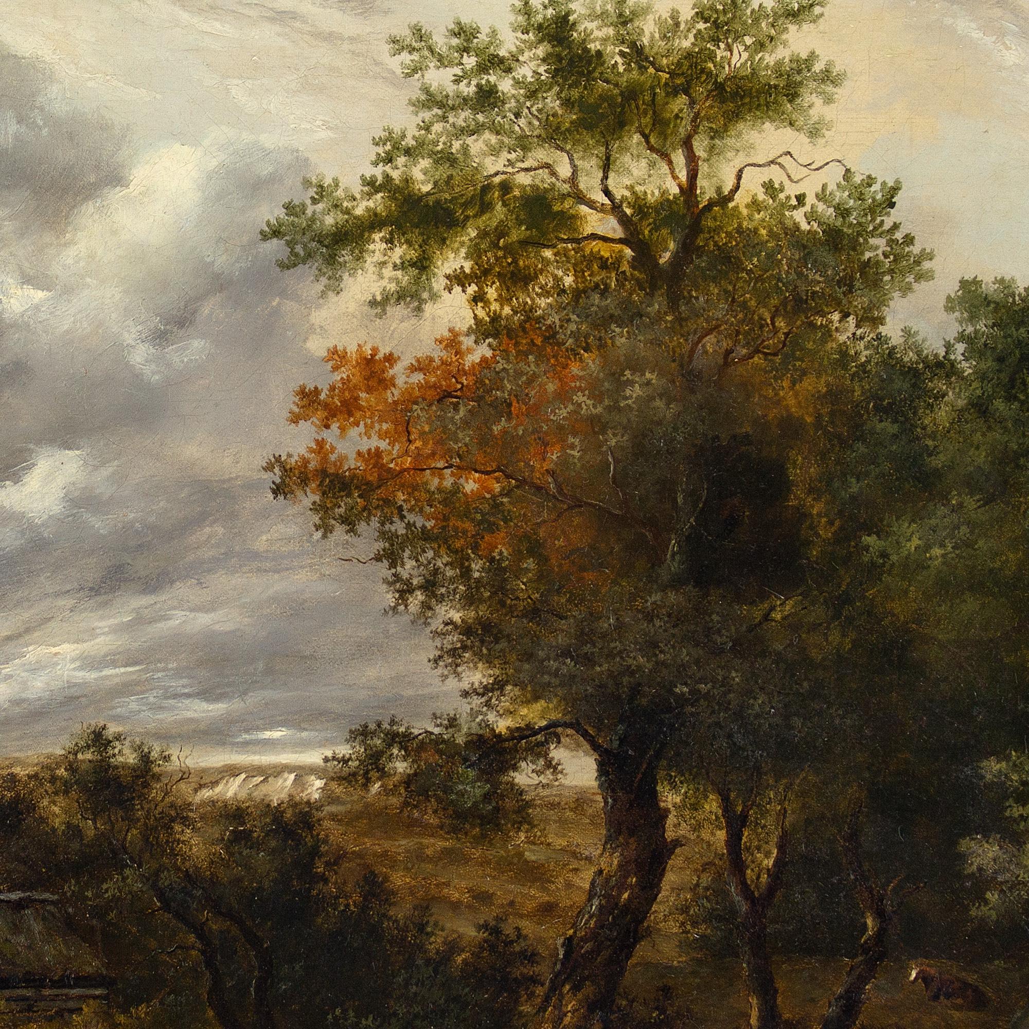 Patrick Nasmyth, Landscape With Cottages, Oil Painting  For Sale 4