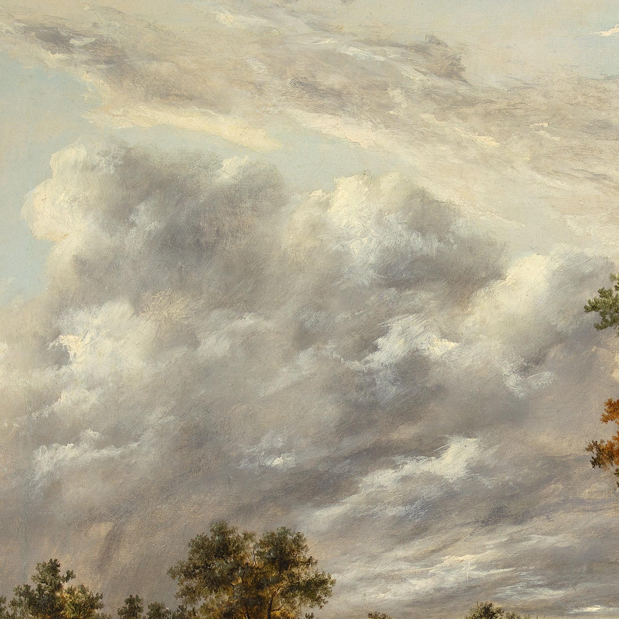 Patrick Nasmyth, Paesaggio con cottage, Pittura a olio 5