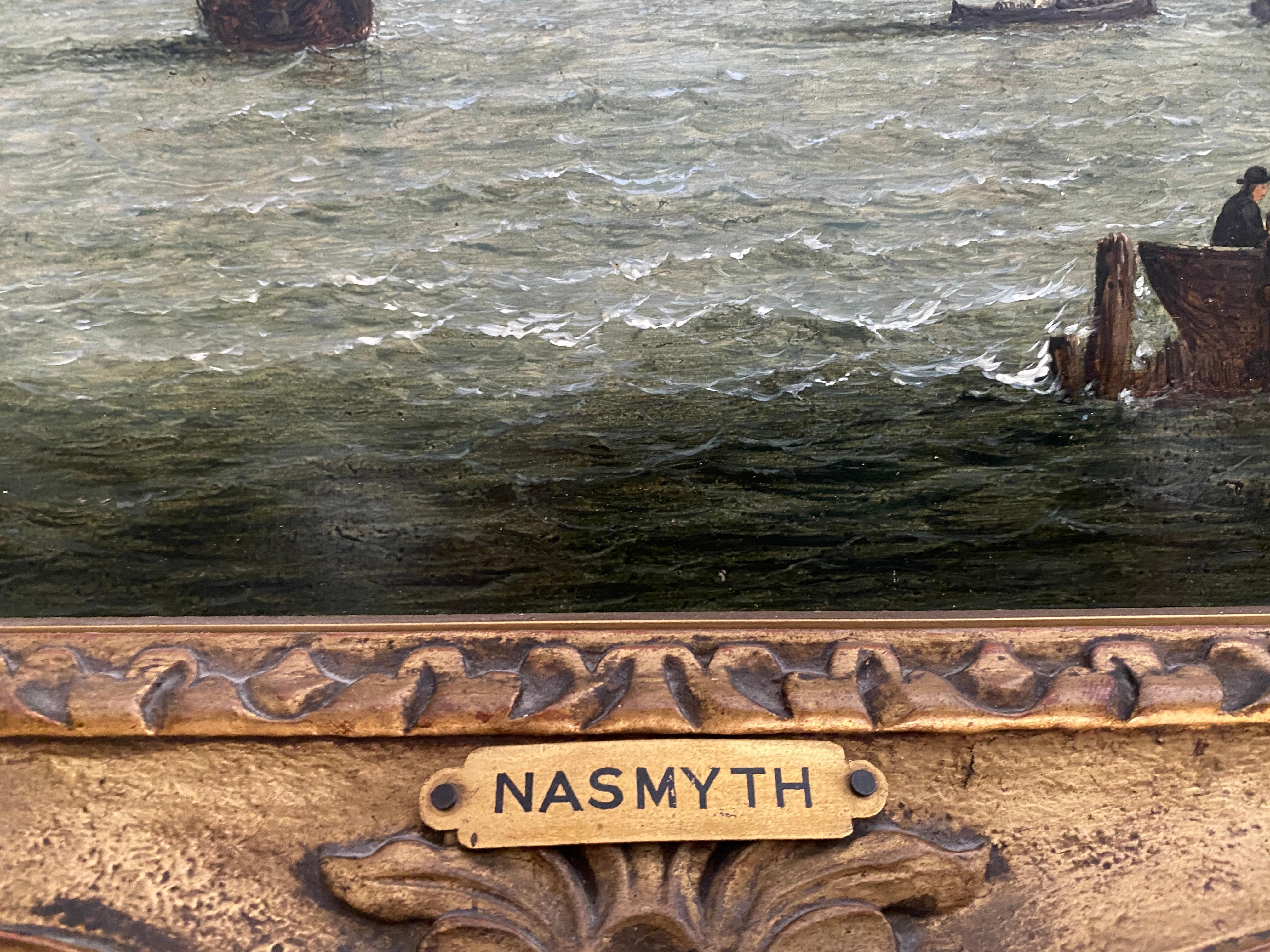 Patrick Nasmyth – Versand vor der Küste, 1825 im Angebot 2