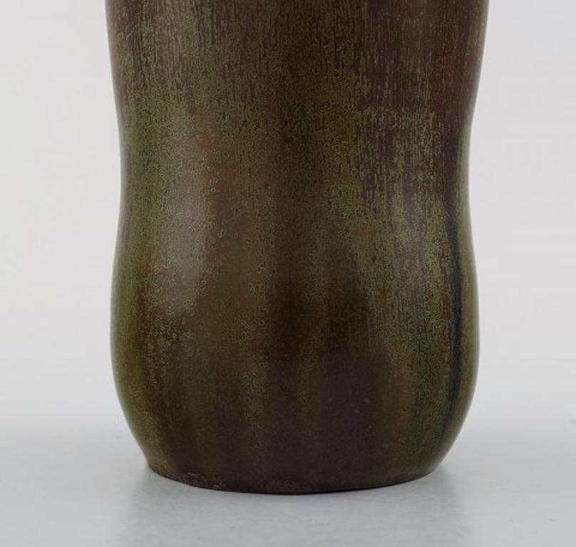 Mid-20th Century Patrick Nordstrøm / Carl Halier for Royal Copenhagen, Lidded Stoneware Vase