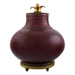 Patrick Nordstrøm / Carl Halier for Royal Copenhagen, Lidded Vase, 1919
