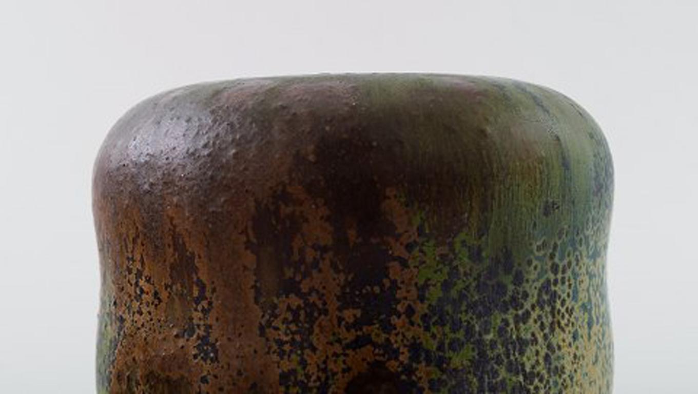 Danish Patrick Nordstrøm or Carl Halier Stoneware Vase for Royal Copenhagen, circa 1920