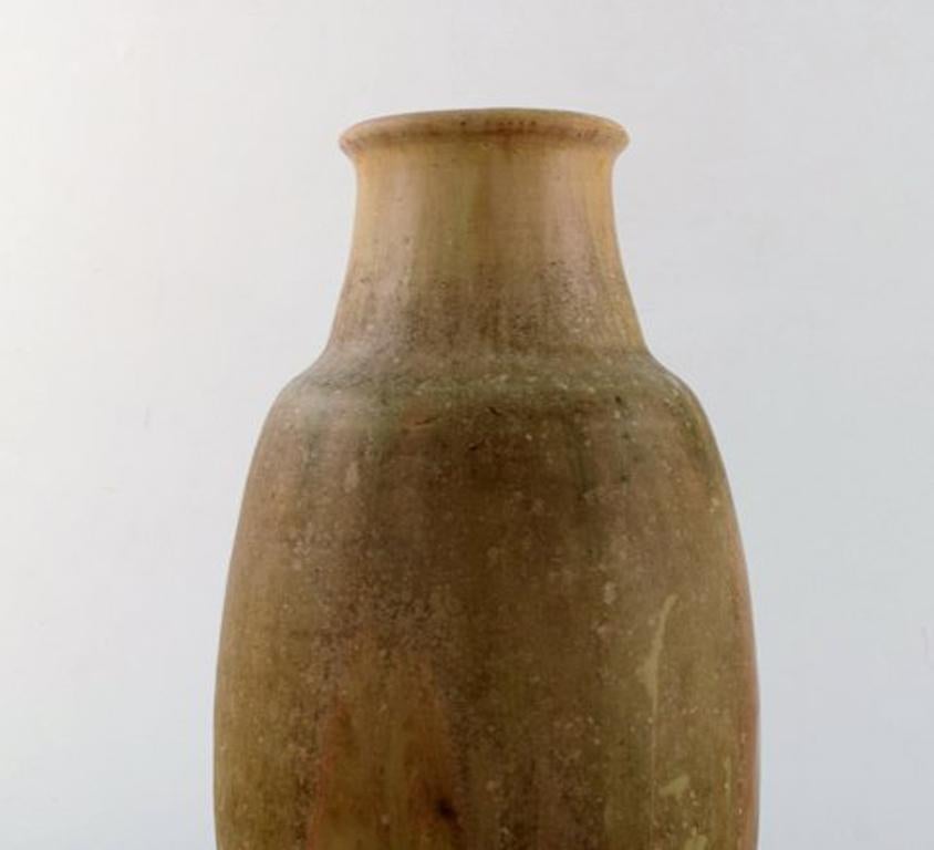 Danish Patrick Nordstrøm for Royal Copenhagen, Large Vase in Glazed Stoneware