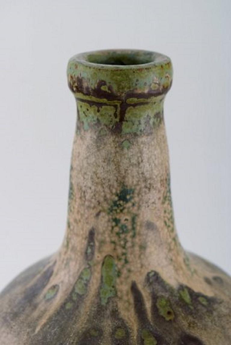 Mid-20th Century Patrick Nordstrøm for Royal Copenhagen, Large Vase in Glazed Stoneware